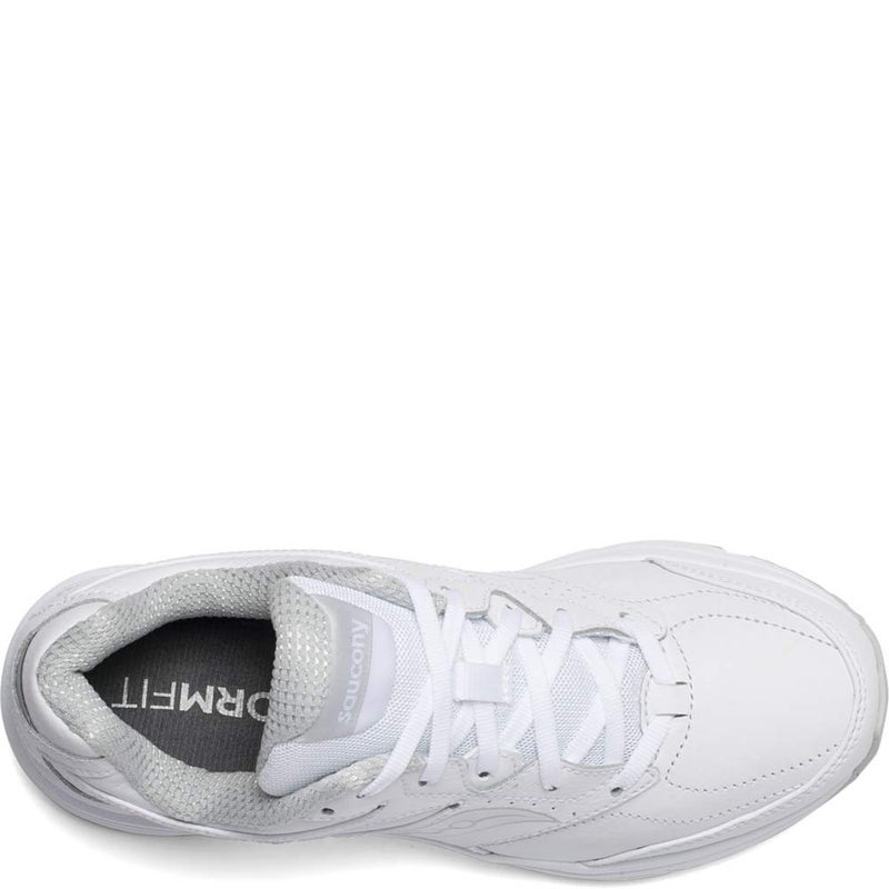 Saucony Women's Integrity Walker 3 Walking Shoe, White, 9 Narrow - Image 5